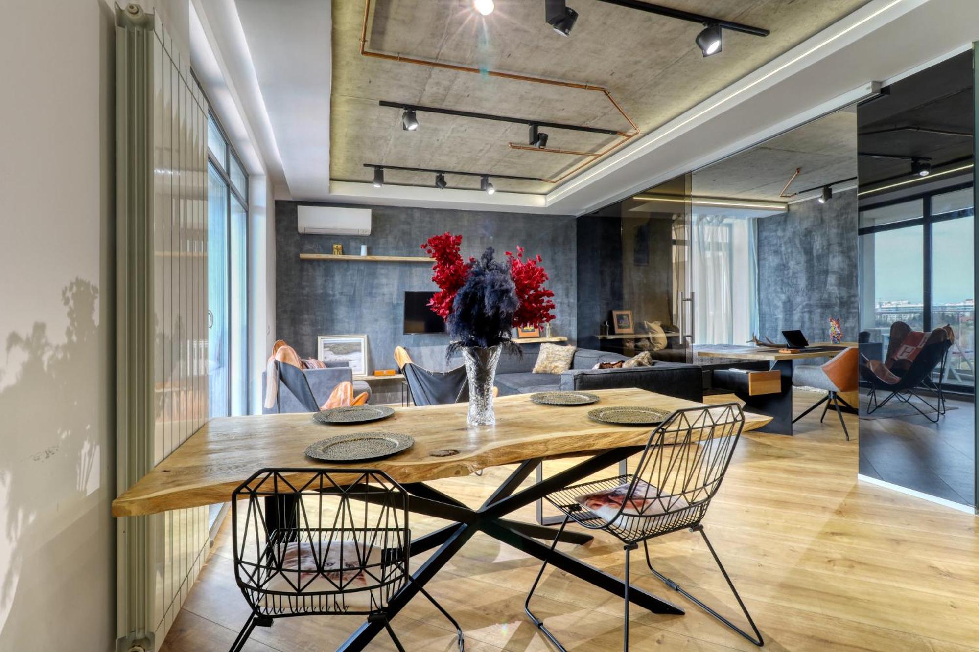 Penthouse Floreasca Бухарест Экстерьер фото