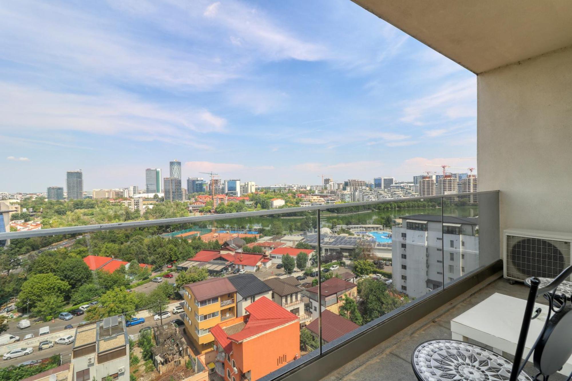 Penthouse Floreasca Бухарест Экстерьер фото