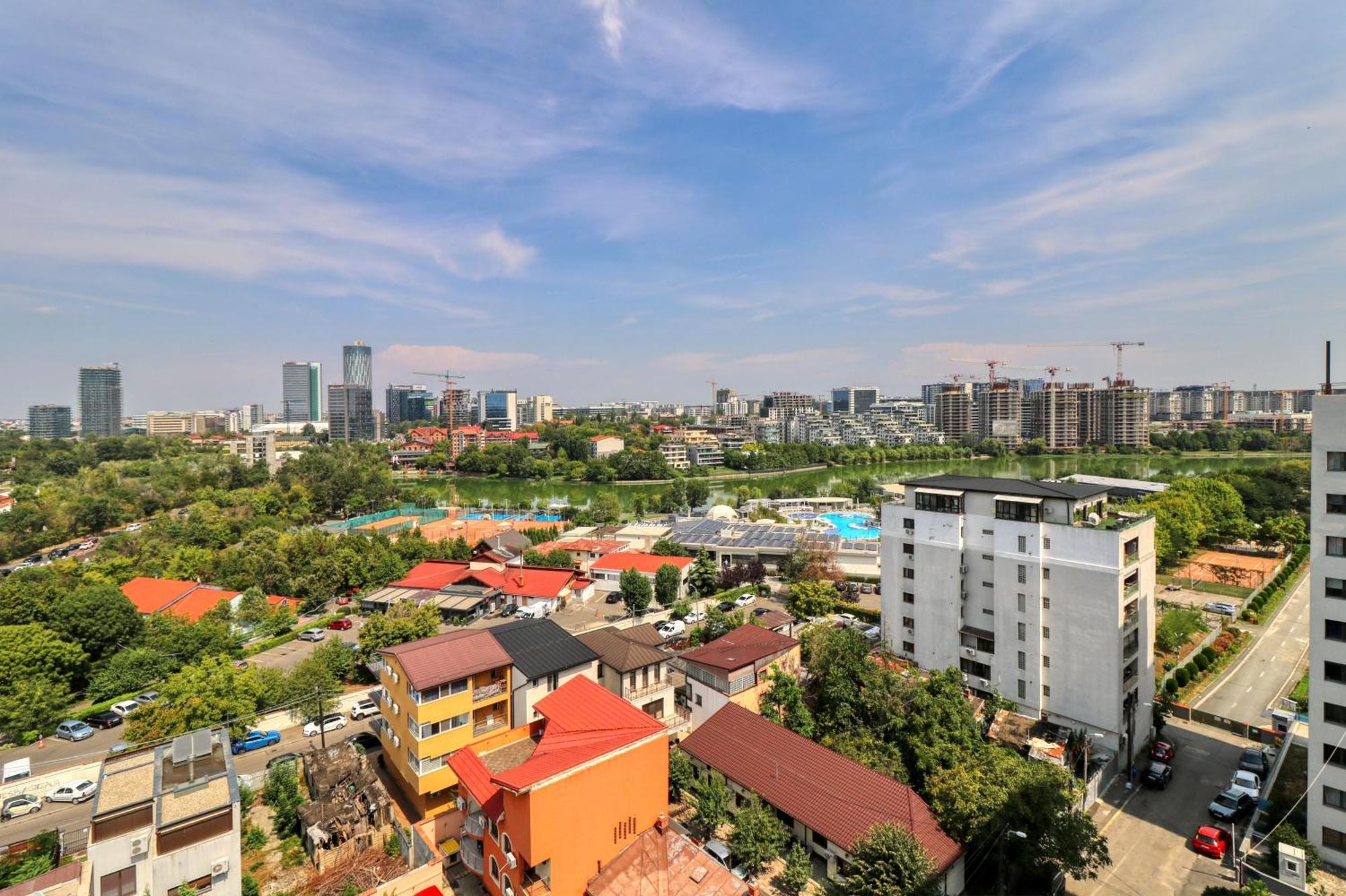 Penthouse Floreasca Бухарест Экстерьер фото
