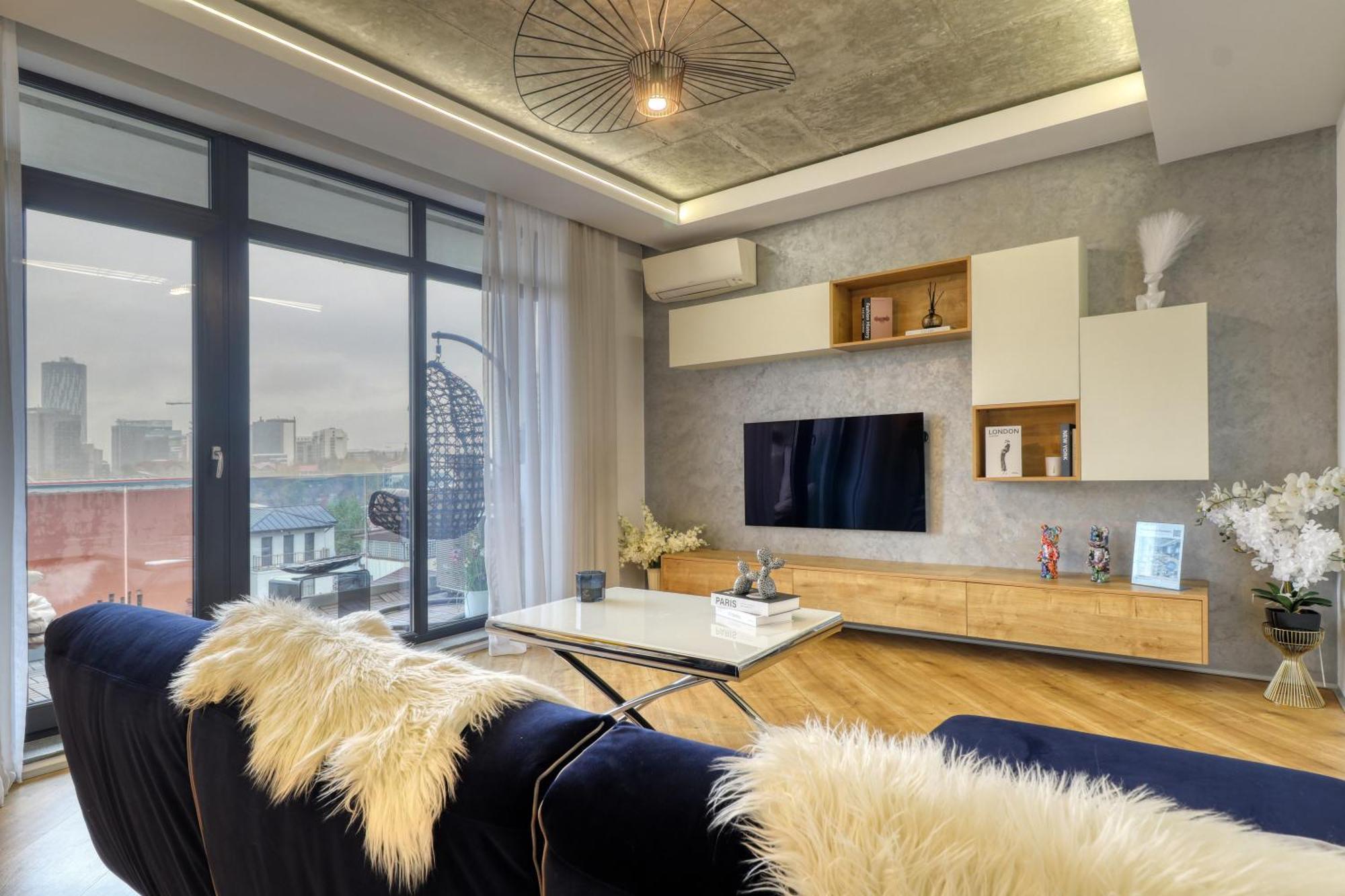 Penthouse Floreasca Бухарест Экстерьер фото