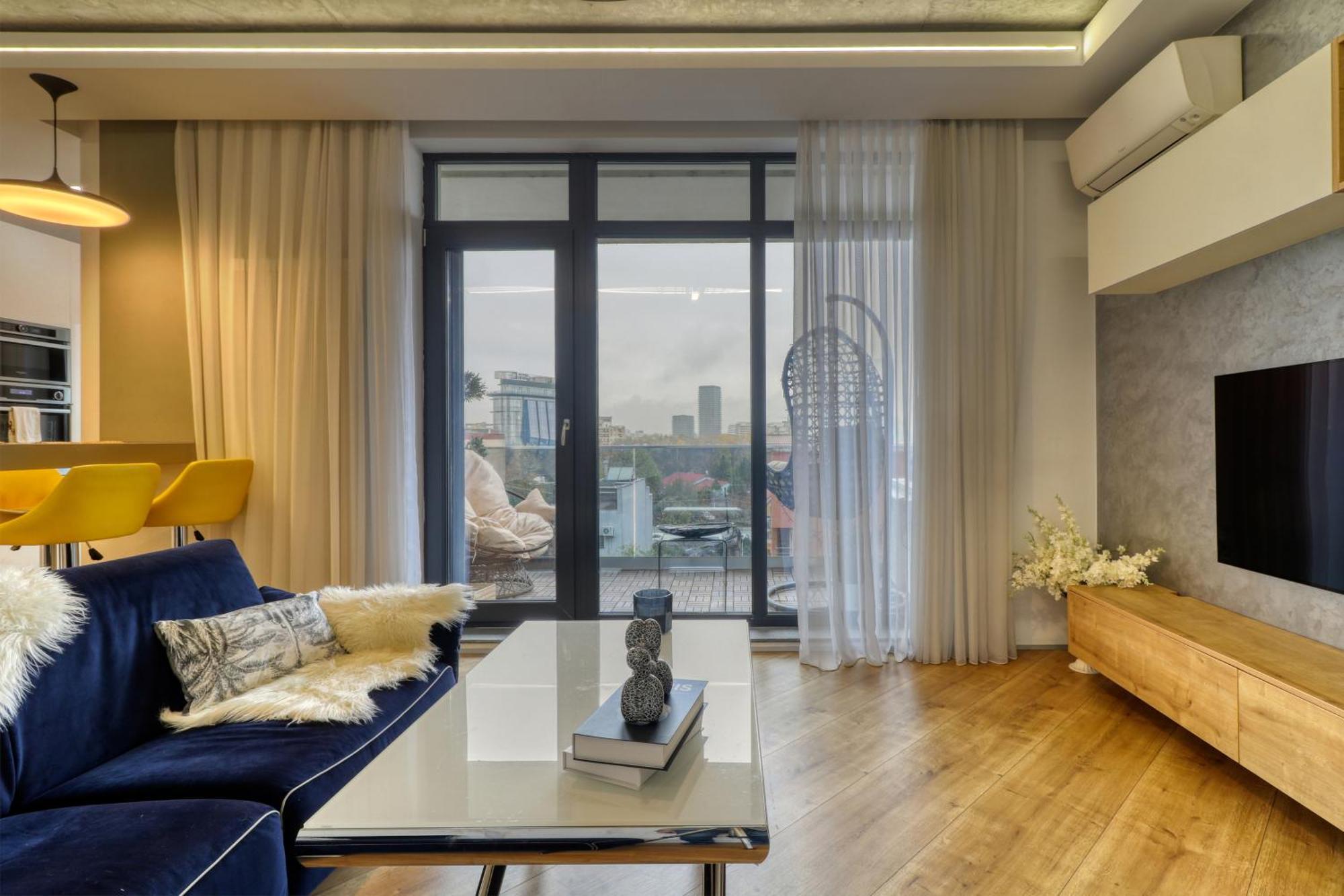 Penthouse Floreasca Бухарест Экстерьер фото