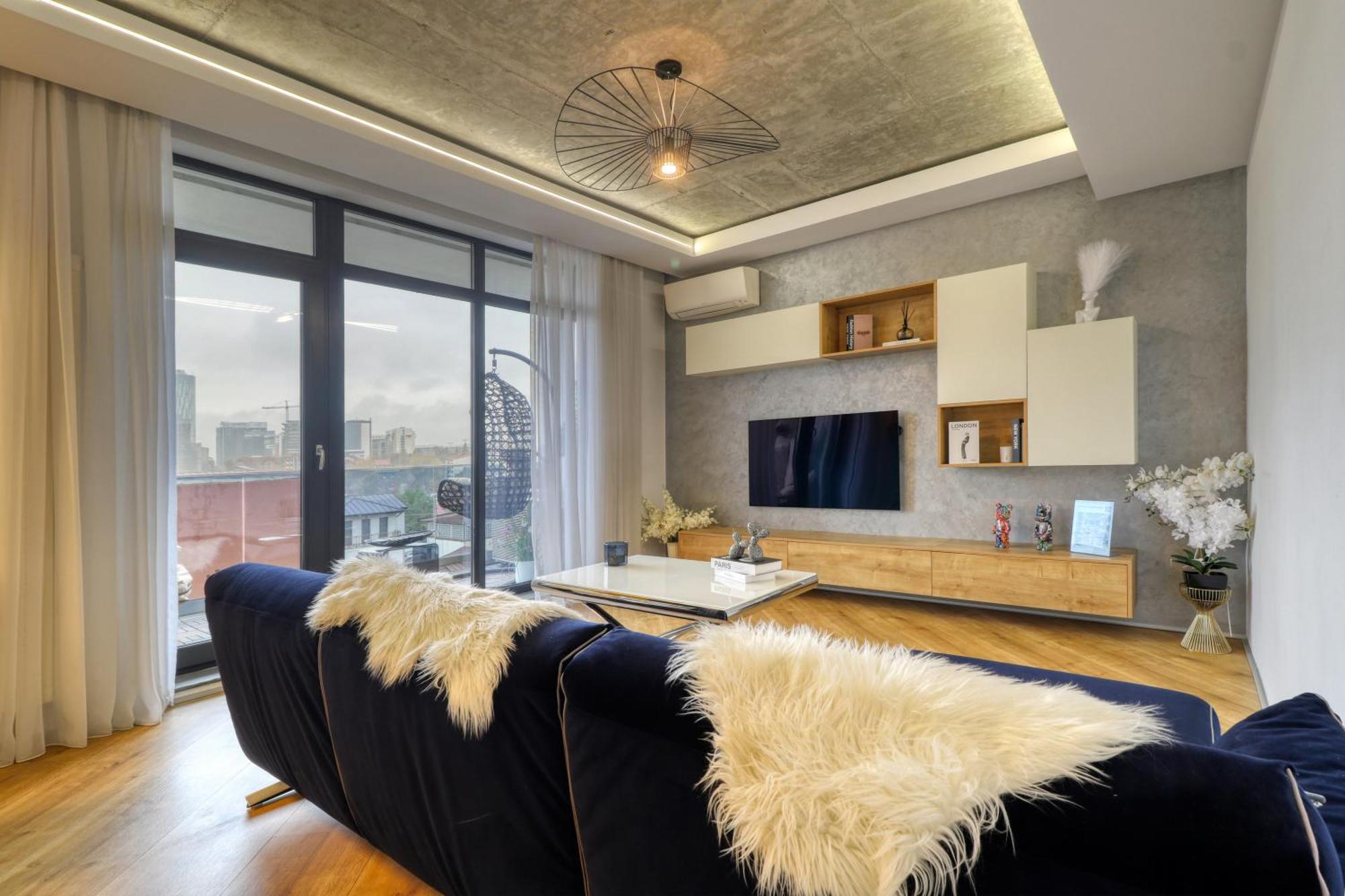 Penthouse Floreasca Бухарест Экстерьер фото