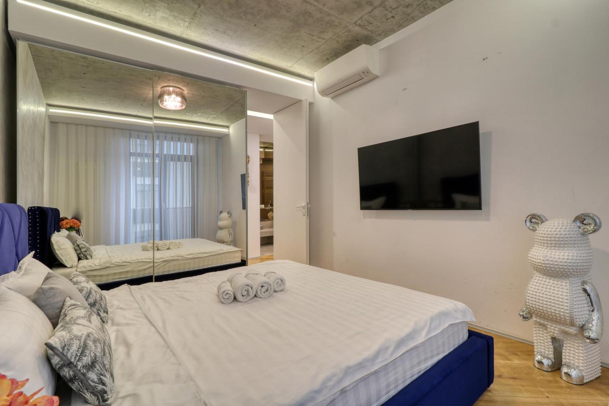 Penthouse Floreasca Бухарест Экстерьер фото