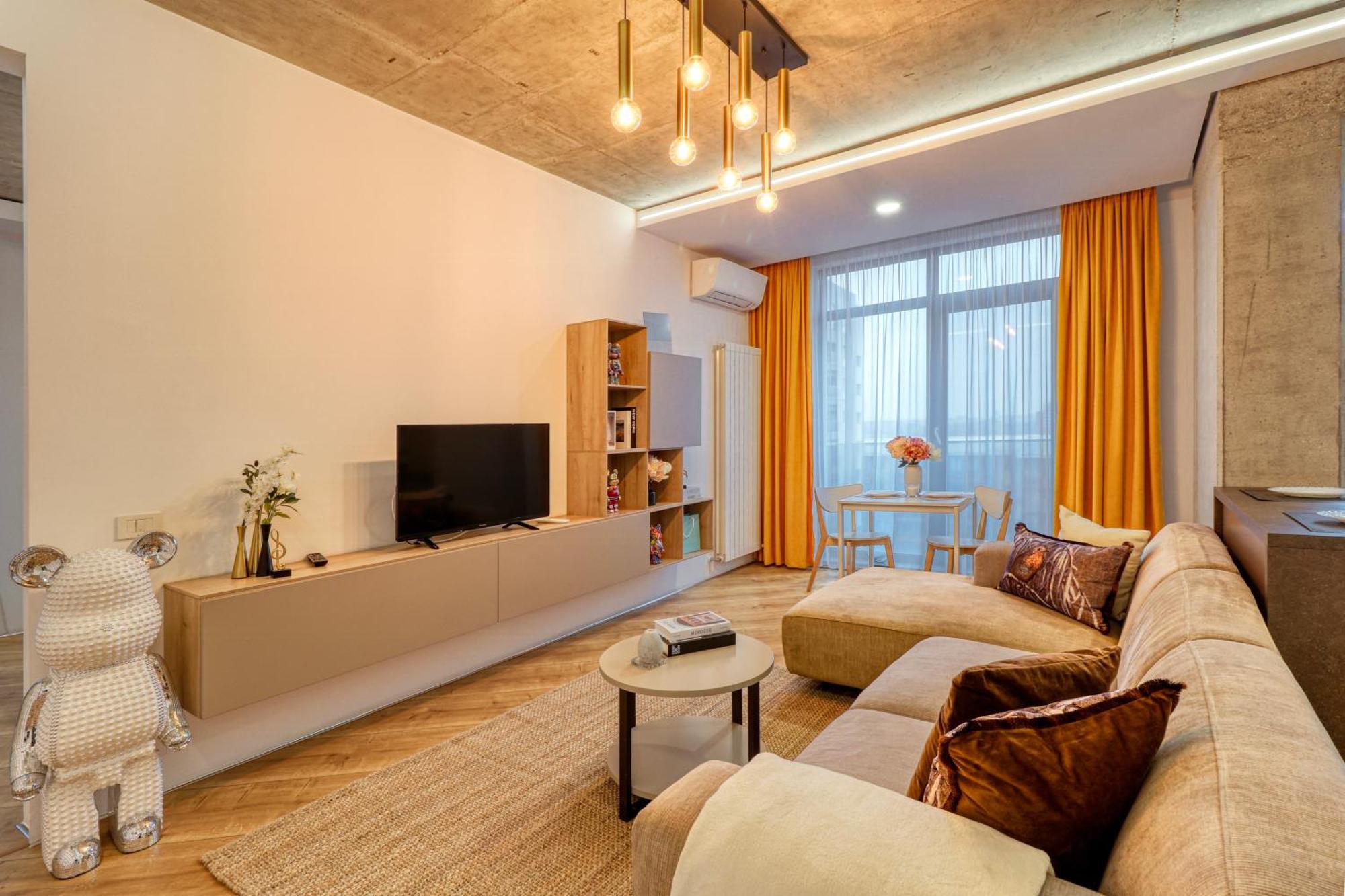 Penthouse Floreasca Бухарест Экстерьер фото